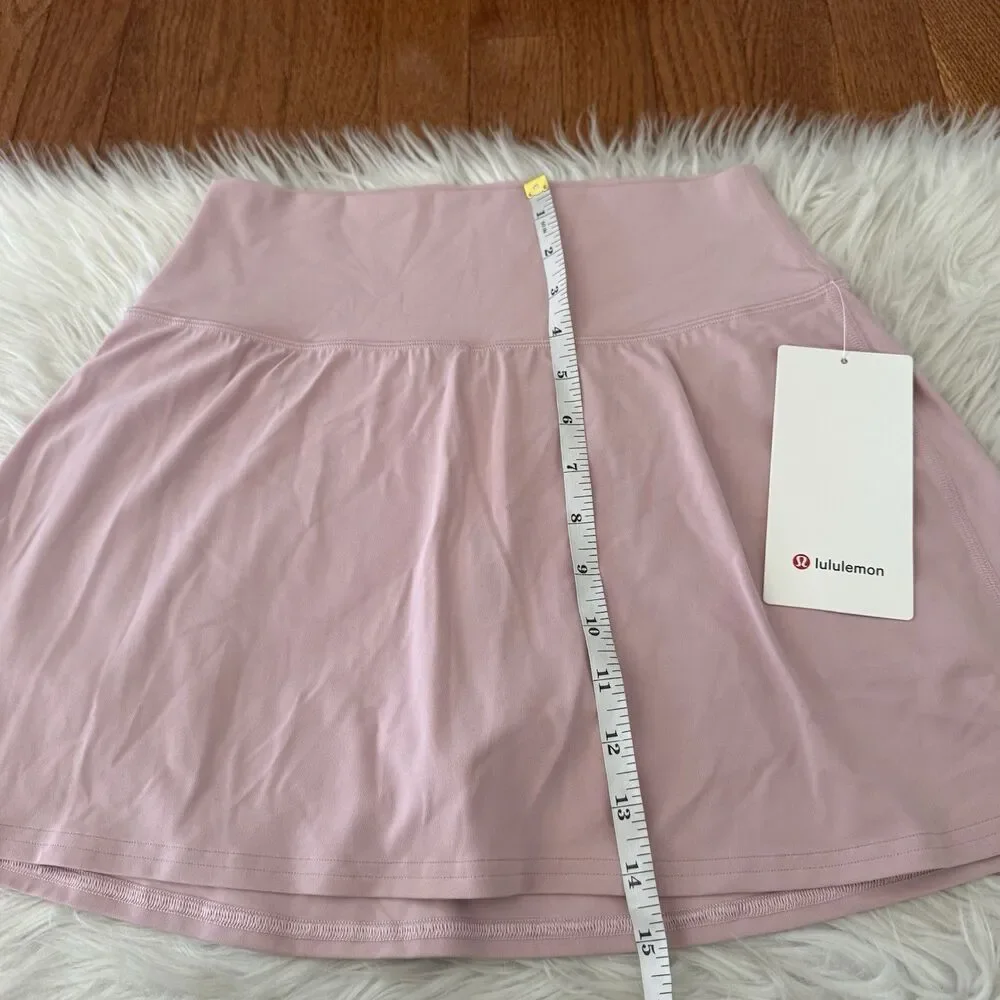 Lululemon Align High Rise Skirt Skort Shorts Women’s Size 8 Pink Haze NWT $78 - Picture 9 of 11